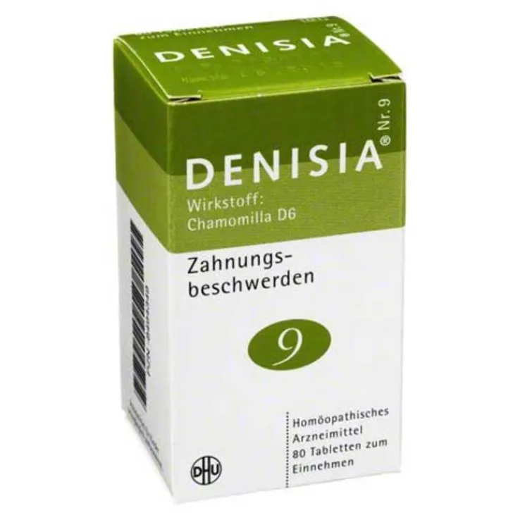 DHU Denisia 9 Zahnungsbeschwerden Tabletten, 80 St
