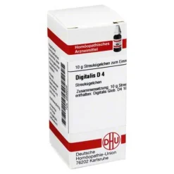 DHU Digitalis D 4 Globuli, 10 g