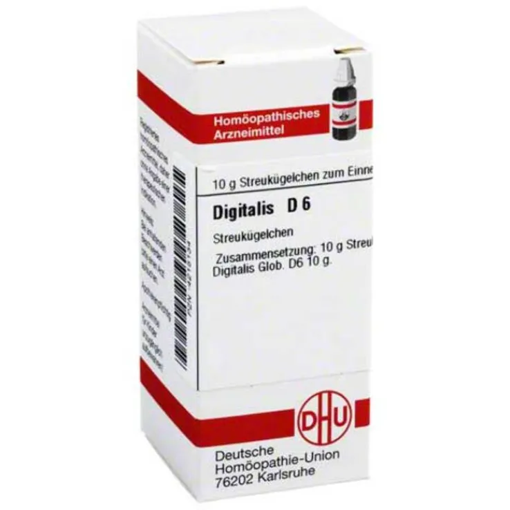DHU Digitalis D 6 Globulin, 10 g