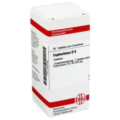 DHU Euphorbium D 6 Tabletten, 80 St