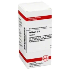 DHU Fel Tauri D 6 Tabletten, 80 St