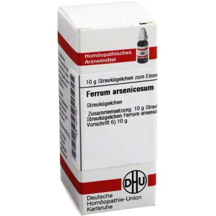 DHU Ferrum arsenicosum D 12 Globuli, 10 g