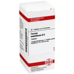 DHU Ferrum metallicum D 6 Tabletten, 80 St