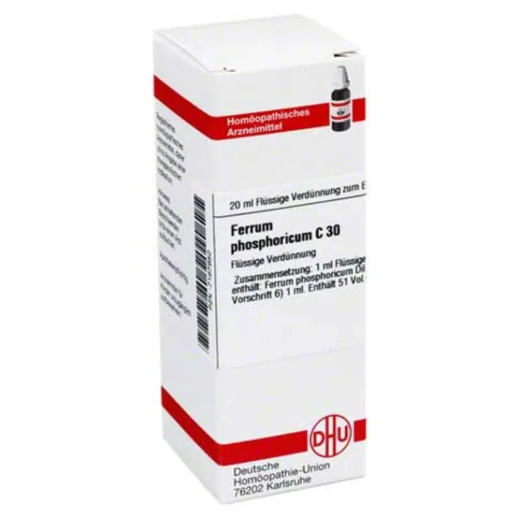 DHU Ferrum phosphoricum C 30 Dilution, 20 ml