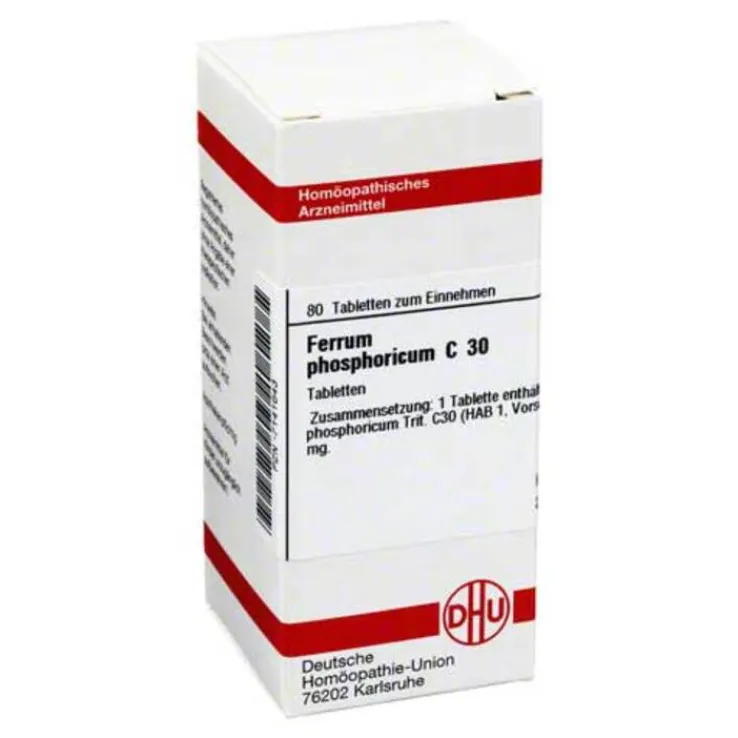 DHU Ferrum phosphoricum C 30 Tabletten, 80 St