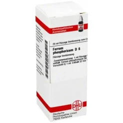 DHU Ferrum phosphoricum D 6 Dilution, 20 ml