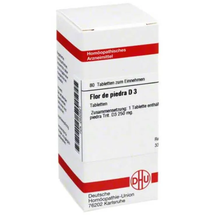 DHU Flor de Piedra D 3 Tabletten, 80 St