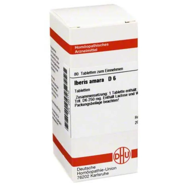 DHU Iberis Amara D 6 Tabletten, 80 St