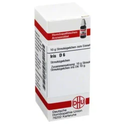 DHU Iris D 6 Globuli, 10 g