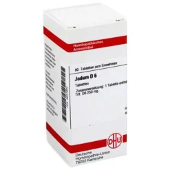 DHU Jodum D 6 Tabletten, 80 St