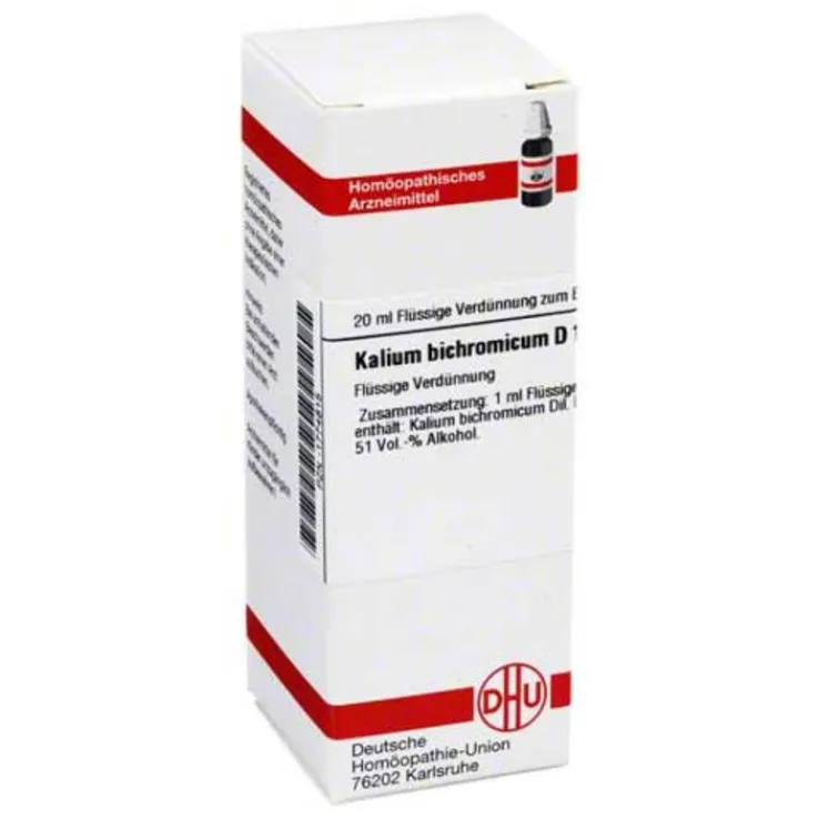 DHU Kalium bichromicum D 12 Dilution, 20 ml