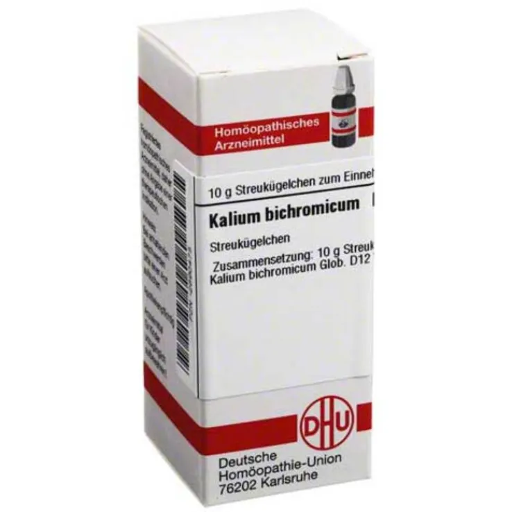 DHU Kalium bichromicum D 12 Globuli, 10 g