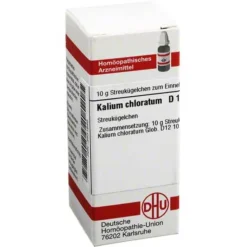 DHU Kalium chloratum D 12 Globuli, 10 g