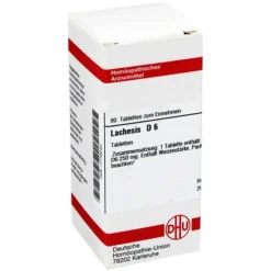 DHU Lachesis D 6 Tabletten, 80 St