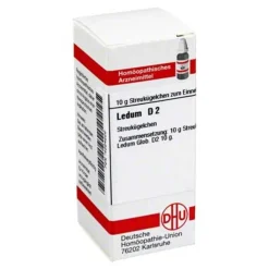 DHU Ledum D 2 Globuli, 10 g