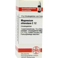 DHU Magnesium chloratum C 12 Globuli, 10 g
