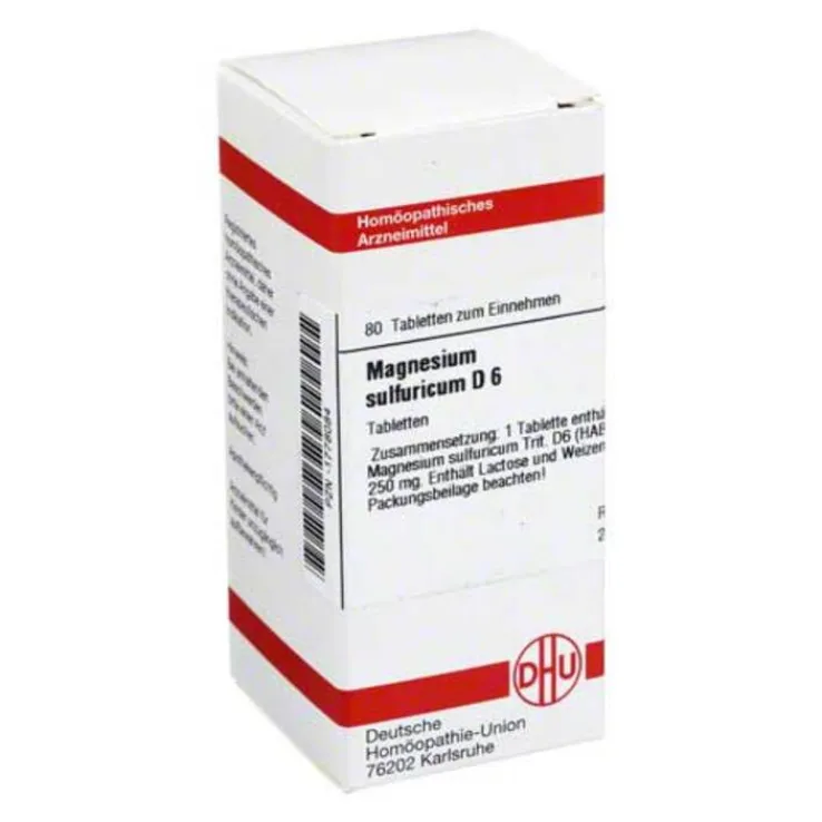 DHU Magnesium sulfuricum D 6 Tabletten, 80 St