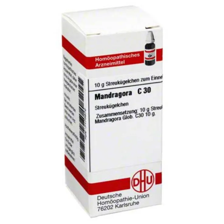 DHU Mandragora C 30 Globuli, 10 g