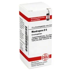 DHU Mandragora D 6 Globuli, 10 g