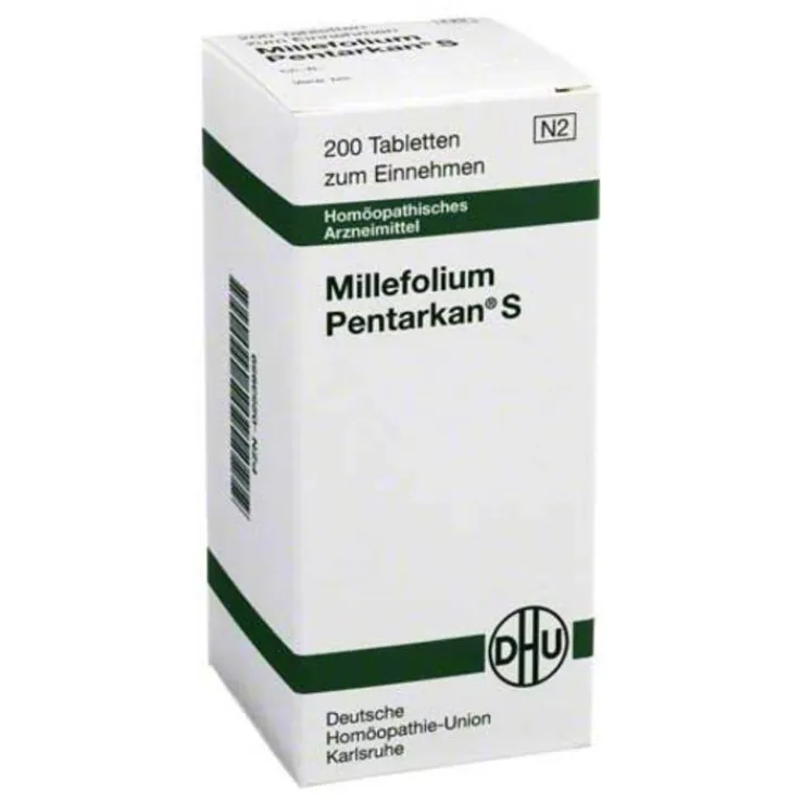 DHU Millefolium Pentarkan S Tabletten, 200 St