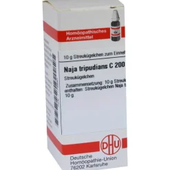 DHU Naja tripudians C 200 Globuli, 10 g