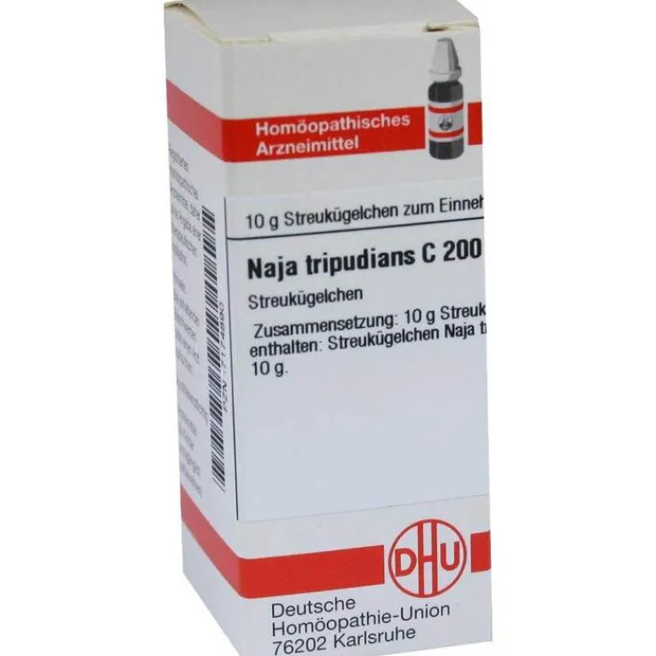 DHU Naja tripudians C 200 Globuli, 10 g