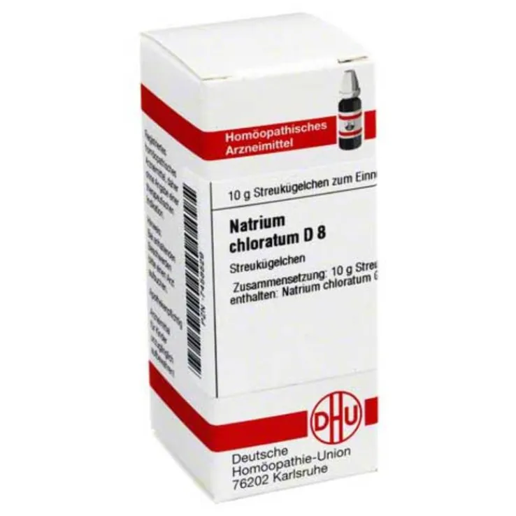 DHU Natrium chloratum D 8 Globuli, 10 g