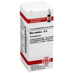 DHU Nux vomica D 4 Globuli, 10 g