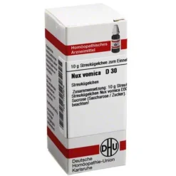 DHU Nux vomica D 30 Globuli, 10 g