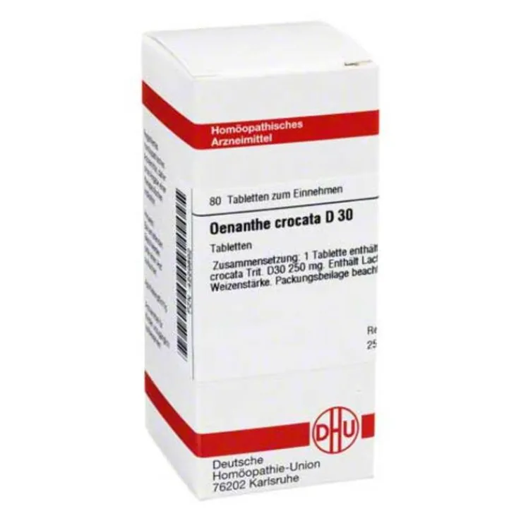 DHU Oenanthe crocata D 30 Tabletten, 80 St