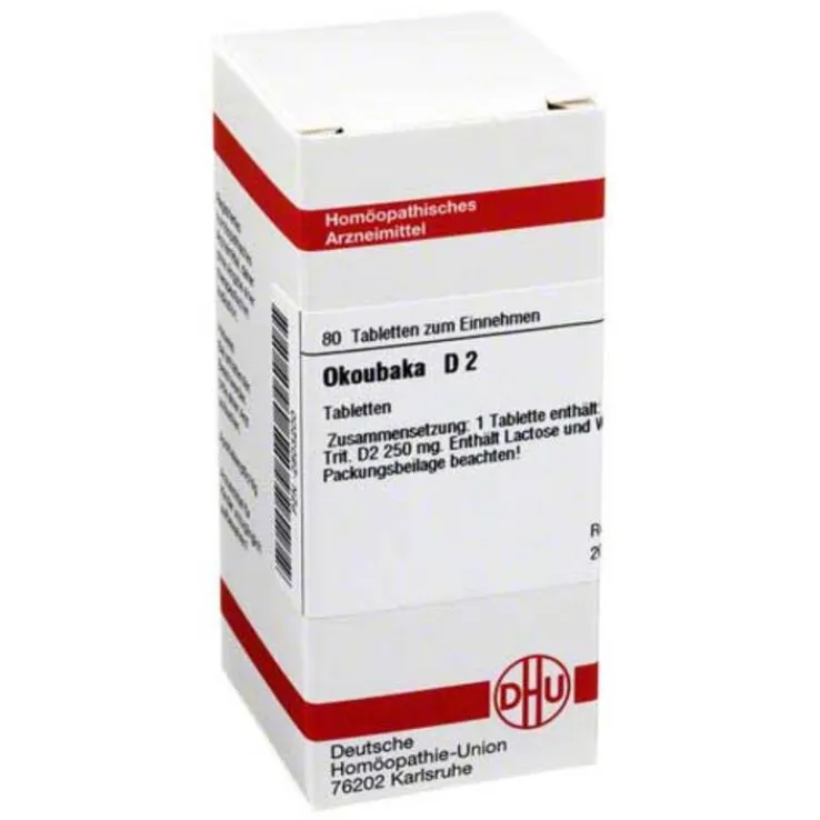 DHU Okoubaka D 2 Tabletten, 80 St