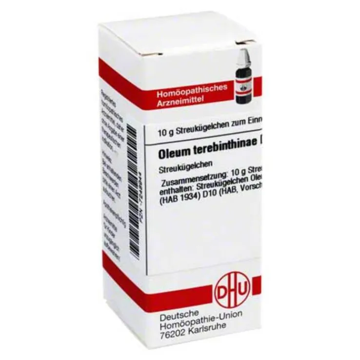 DHU Oleum Terebinthinae D 10 Globuli, 10 g