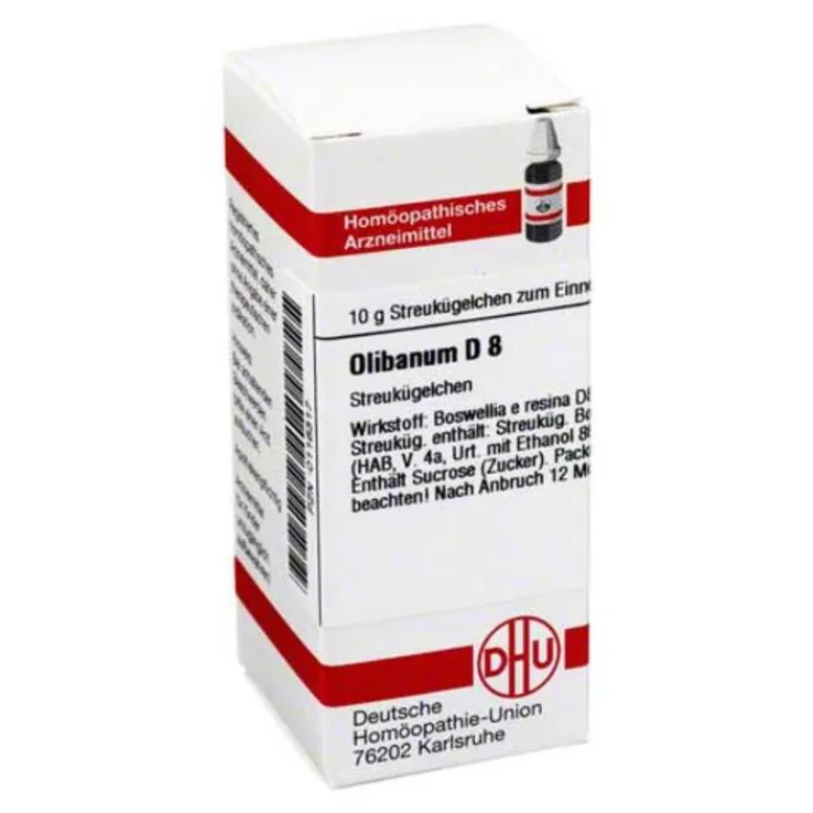 DHU Olibanum D 8 Globuli, 10 g