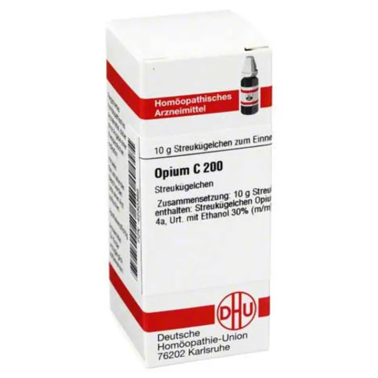 DHU Opium C 200 Globuli, 10 g
