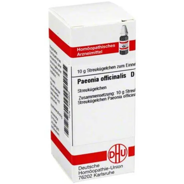 DHU Paeonia officinalis D 4 Globuli, 10 g
