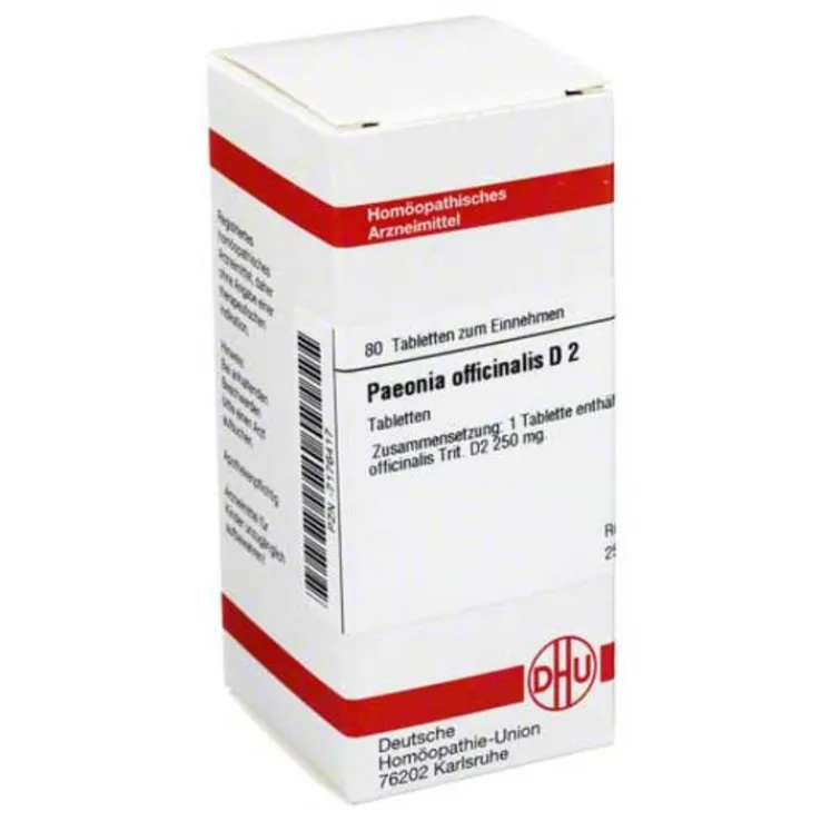 DHU Paeonia officinalis D 2 Tabletten, 80 St