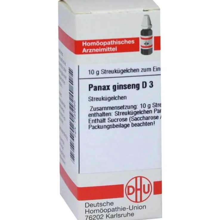 DHU Panax Ginseng D 3 Globuli, 10 g