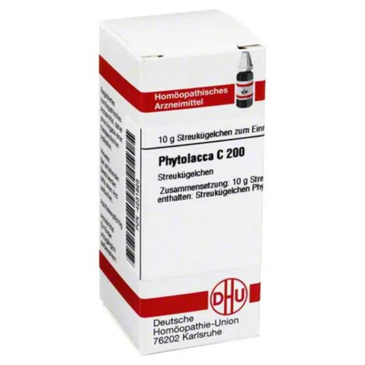 DHU Phytolacca C 200 Globuli, 10 g