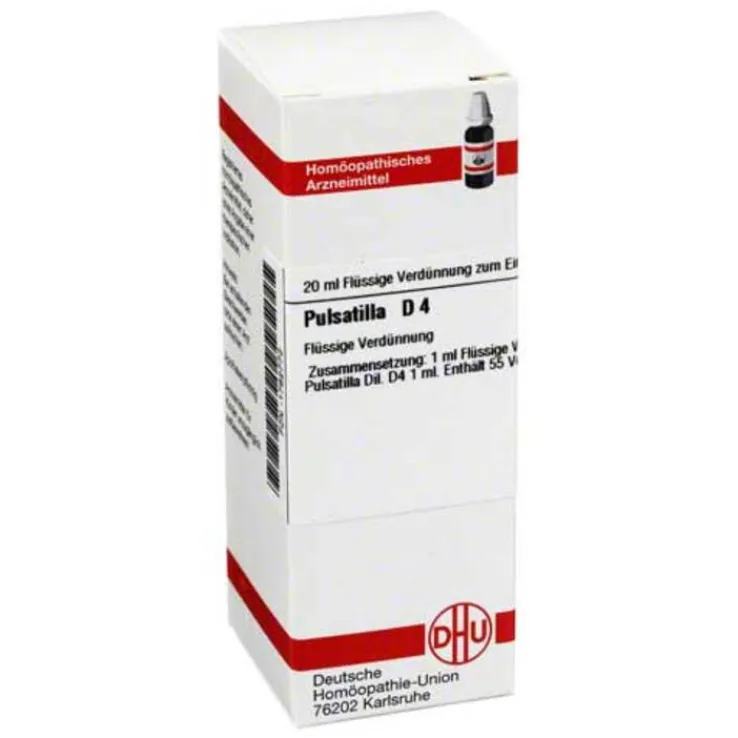 DHU Pulsatilla D 4 Dilution, 20 ml