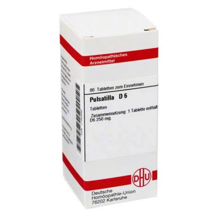 DHU Pulsatilla D 6 Tabletten, 80 St