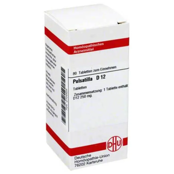 DHU Pulsatilla D 12 Tabletten, 80 St