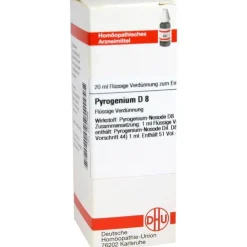 DHU Pyrogenium D 8 Dilution, 20 ml