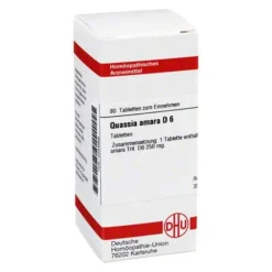 DHU Quassia D 6 Tabletten, 80 St