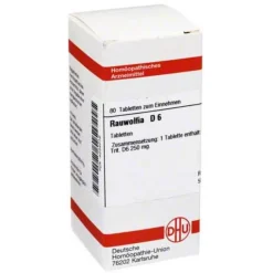 DHU Rauwolfia D 6 Tabletten, 80 St