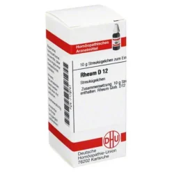 DHU Rheum D 12 Globuli, 10 g