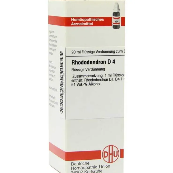 DHU Rhododendron D 4 Dilution, 20 ml