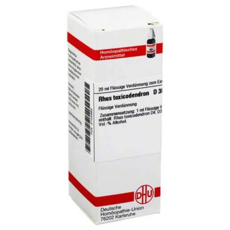 DHU Rhus toxicodendron D 30 Dilution, 20 ml