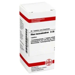 DHU Rhus toxicodendron D 30 Tabletten, 80 St