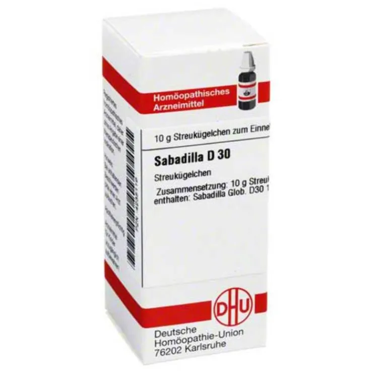 DHU Sabadilla D 30 Globuli, 10 g