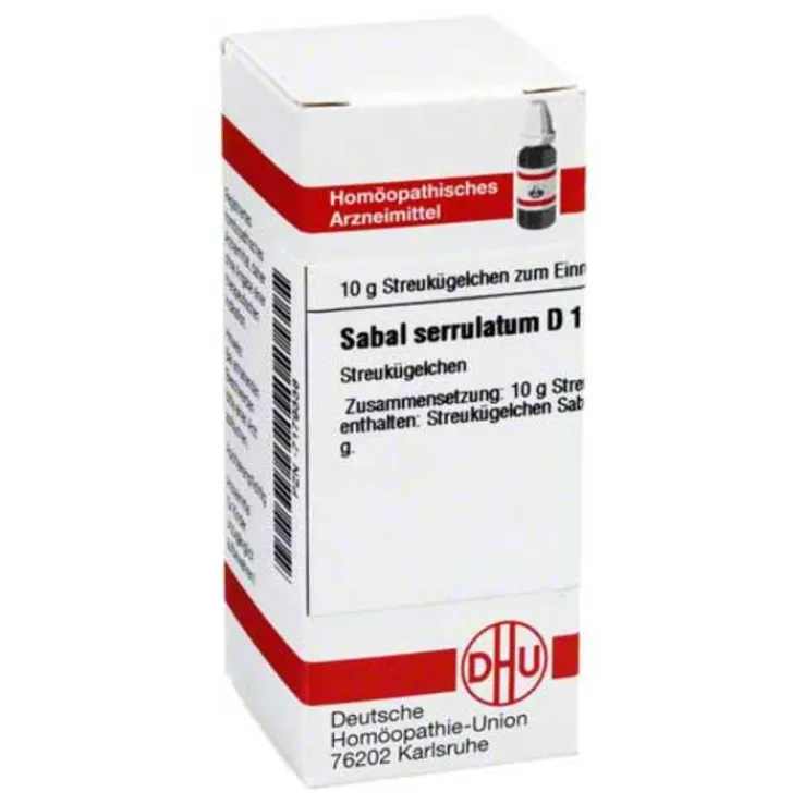 DHU Sabal serrulata D 2 Globuli, 10 g